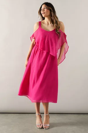 wallis Occasion Hotfix Overlay Midi Dress