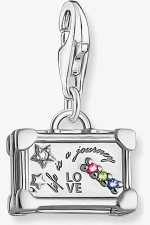 Thomas Sabo & Multi-Stone Vintage Suitcase Charm 1936-318-7