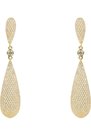 Latelita Long Drop Earrings Gold