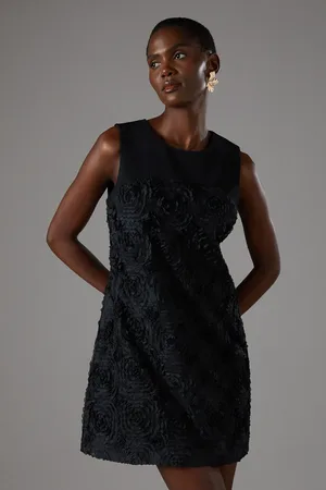 Coast 3D Texture Mini Dress