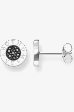 Thomas Sabo Round Black Cubic Zirconia Studs H1547 051 11