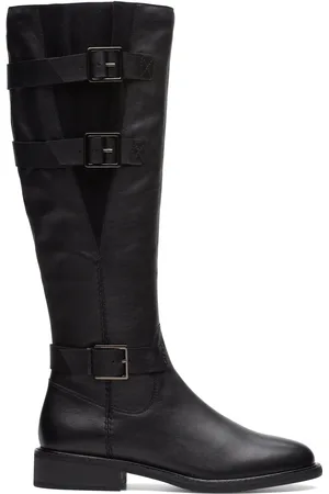 Clarks Cologne Up Knee High Boot Leather Knee High Boots