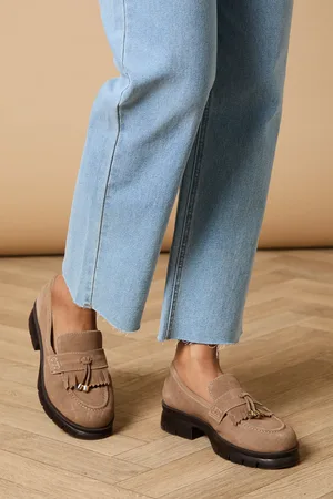 Oasis Brooke Suede Tassel Loafers