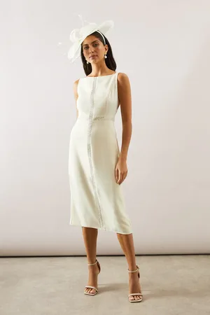 wallis Beaded Trim Pencil Dress