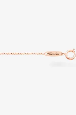 Thomas Sabo Plated 50cm Mini Square Belcher Chain KE1106-415-12-L50V