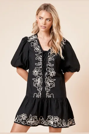 Dorothy Perkins Petite Cornelli Poplin Mini dress