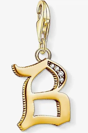 Thomas Sabo Plated Cubic Zirconia B Charm 1608-414-39