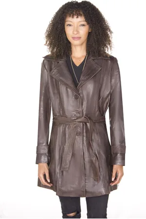 Infinity 3/4 Length Trench Coat-Ranchi
