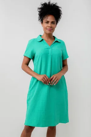 LILY & ME Lavender Dress Plain Linen