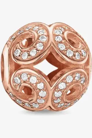 Thomas Sabo Plated Cubic Zirconia Glittering Wave K0027-416-14