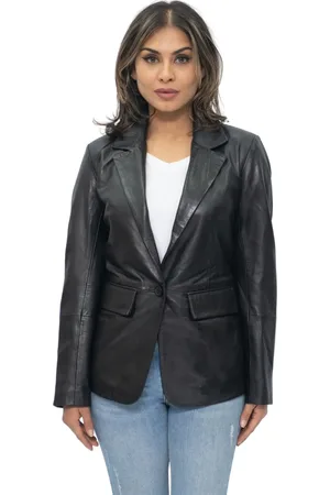 Infinity Soft Leather Blazer Jacket-Apeldoorn