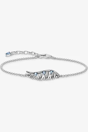 Thomas Sabo Siilver & Blue Wing Bracelet A2070-644-1-L19V