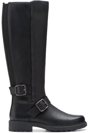 Clarks Orinoco2 Tall Leather Knee High Boots