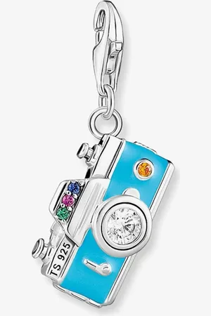 Thomas Sabo & Multi-Stone Retro Camera Charm 1924-340-7