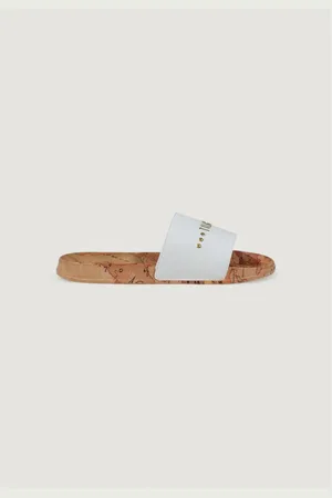 ALVIERO MARTINI 1A CLASSE World Map Slides Casual Footwear Women - Slippers