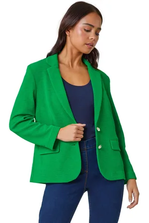 Roman Petite Textured Stretch Blazer