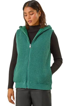 Roman Reversible Hooded Knit Gilet