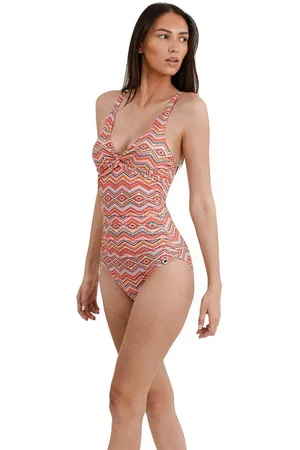 Panos Emporio Simi Recycled Shaping V Neck Swimsuit