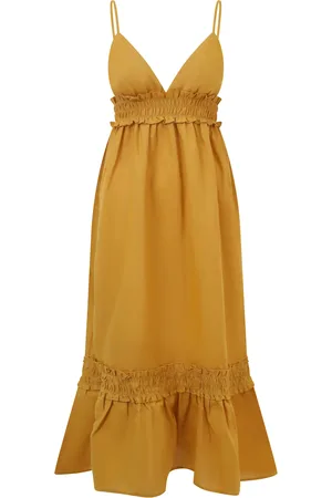 BALOU Linen Maxi Dress