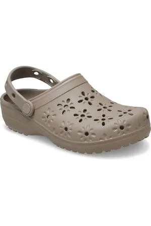 Crocs Classic Floral Cut Out Clog