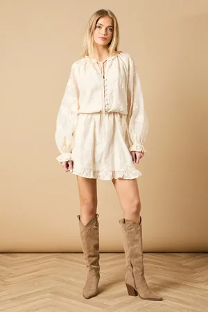 Oasis Button Up Floral Mini Dress