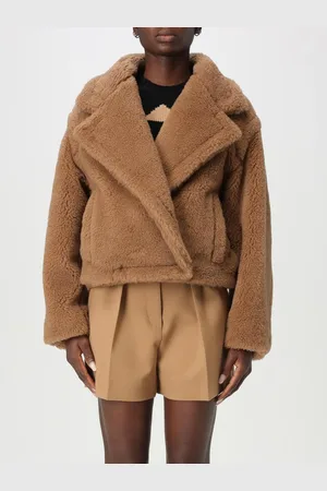Max Mara Teddy Bear Cropped Coat Women