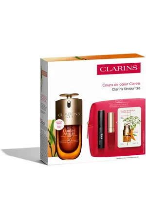 Clarins Premium Mothers Day Double Serum 30ml + Wonder Volume XXL Gift Set