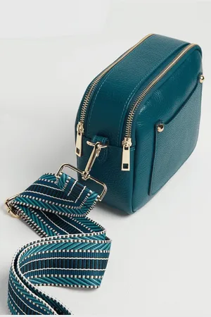 Betsy Crossbody Bag with Aztec Strap