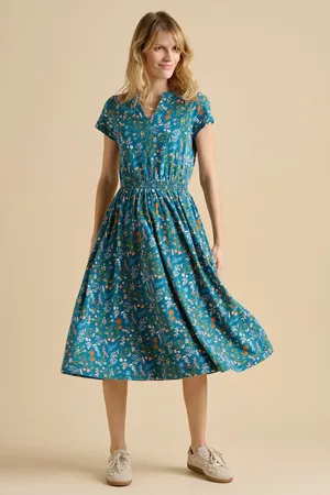 Brakeburn Shoreline Meadow Midi Dress