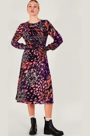 Monsoon Genesis Animal Print Dress