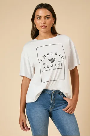 Emporio Armani S/Sleeve Crew Neck T-Shirt Optical White