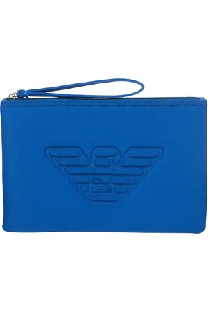 Emporio Armani Eagle Top Zip Pouch