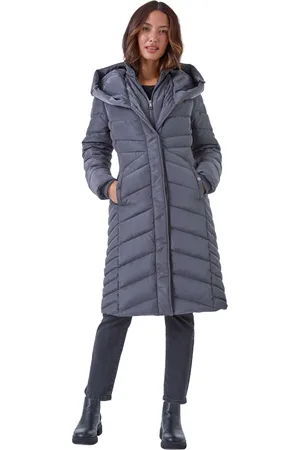 Roman Hooded Quilted Coat