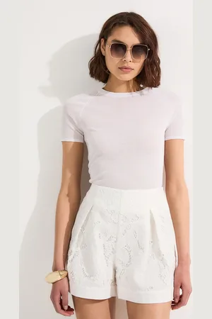 Karen Millen Cutwork Broderie Woven Short