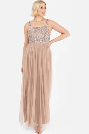 Maya Deluxe Embellished Strappy Maxi Dress