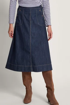 Monsoon Harper Denim Skirt