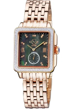 GV2 by Gevril Bari Diamond 9250B Swiss Quartz Watch