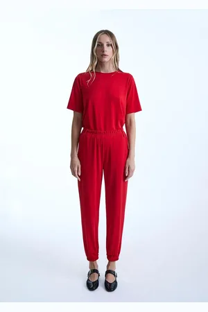James Lakeland Jersey Red Trousers