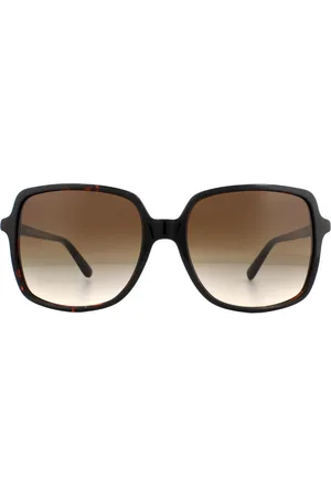 Michael Kors Square Dark Tortoise Smoke Gradient Sunglasses
