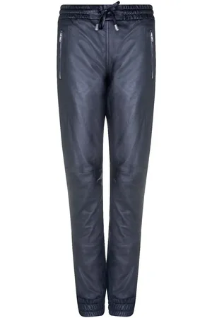 Infinity Leather Nappa Trousers Joggers