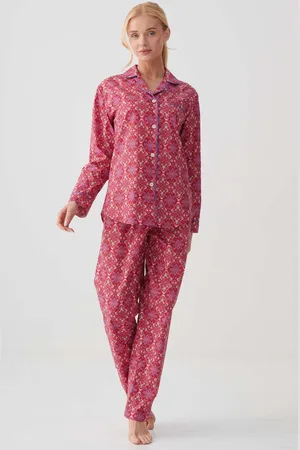 British Boxers "Byzantine Paisley" Crisp Cotton Pyjama Set