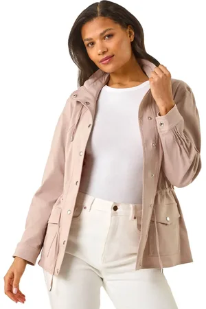 Roman Buttoned Safari Jacket