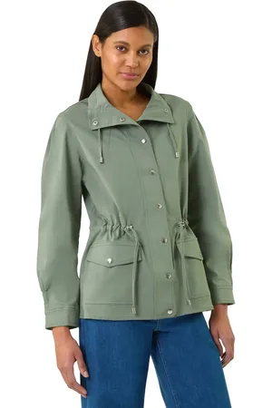 Roman Buttoned Safari Jacket