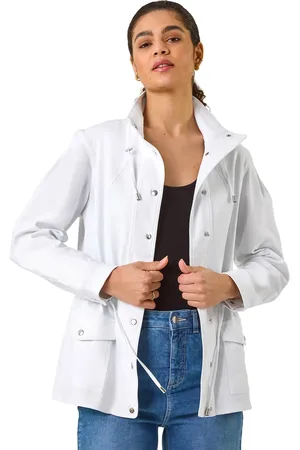Roman Buttoned Safari Jacket
