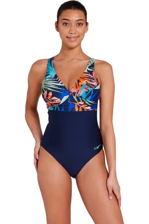 Zoggs Braid Crossback E One Piece Swimsuit