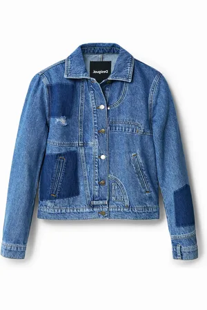 Desigual Patchwork denim jacket - - M