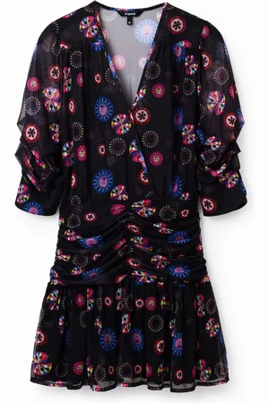Desigual M. Christian Lacroix draped short dress - - L