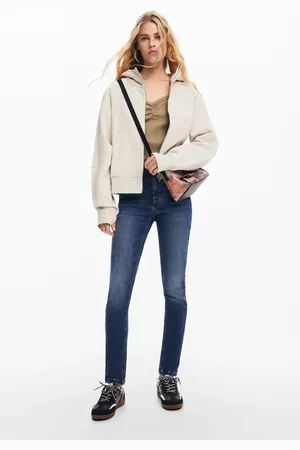 Desigual Plain Skinny Jeans - - 34