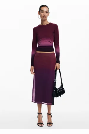Desigual Gradient flowy skirt - - L