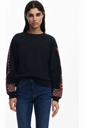 Desigual Ethnic sweatshirt - - L